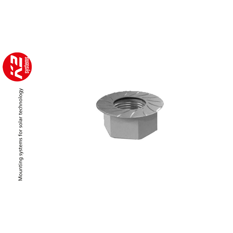 K2 Systems dado flangiato M8 S K2 Systems dado flangiato M8 S