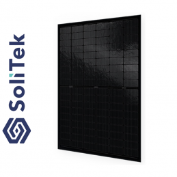 SoliTek SOLID Bifacial Frameless Full Black 435 Watt