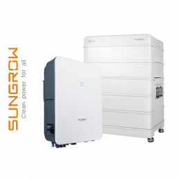 Kit Sungrow trifase 16 kWh + 10 kWp (1 x SBR160 + 1 x SH10.0 RT-20 V11)