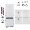 Kit SolarEdge trifase 18,4 kWh + 8 kWp (1 x SE-HOME-BATTERY-18.4 + 1 x SE8K-RWS48BEN4 + meter e cavi)