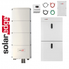 Kit SolarEdge trifase 9,2 kWh + 10 kWp BACKUP (1 x SE-HOME-BATTERY-9.2 + 1 x SE10K-RWB48BFN4 + meter e cavi)