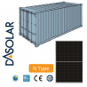 DAS SOLAR DAS-DH96NE 450W Blackwhite (Container 40HQ - 936 pcs.)