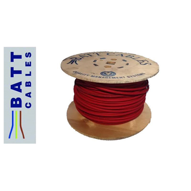 Batt Cables H1Z2Z2-K 6mm Rosso 100 mt.