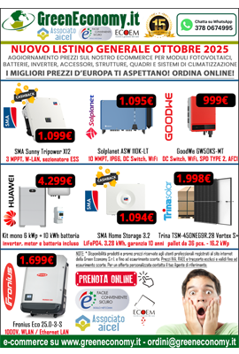 Promozione della settimana